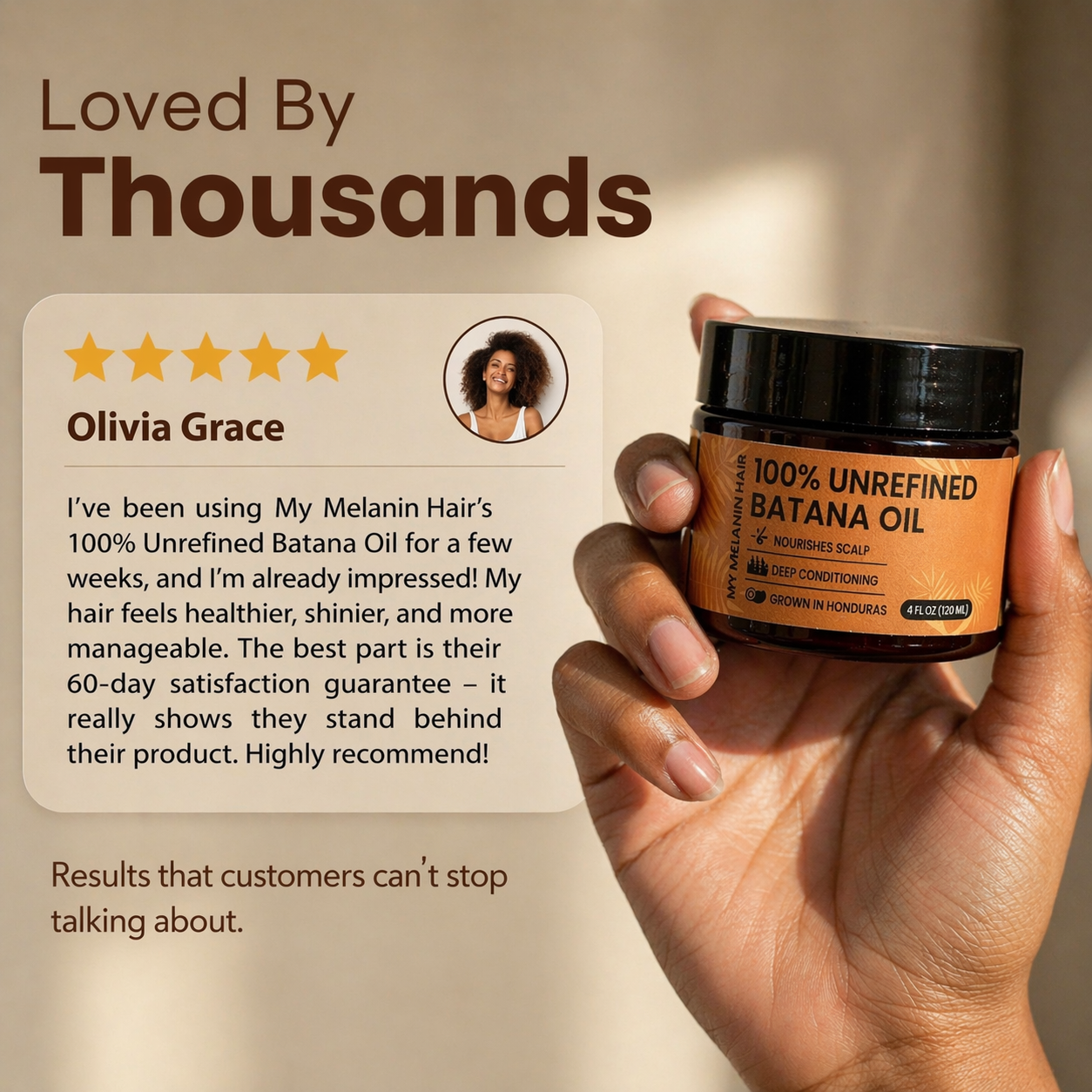 MyMelanin™ Batana Oil Hair Butter Mask