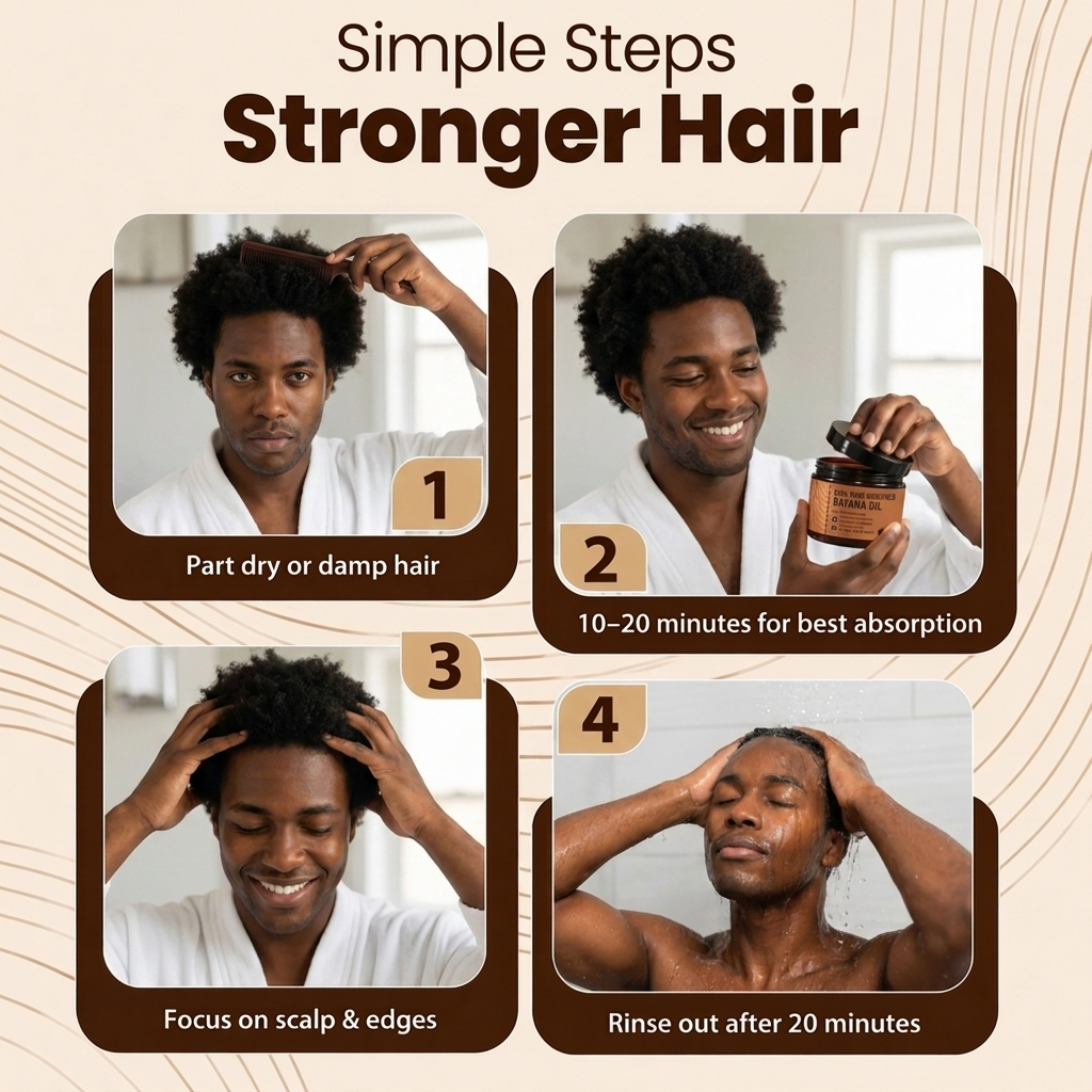 My Melanin Hair Batana Oil for Men